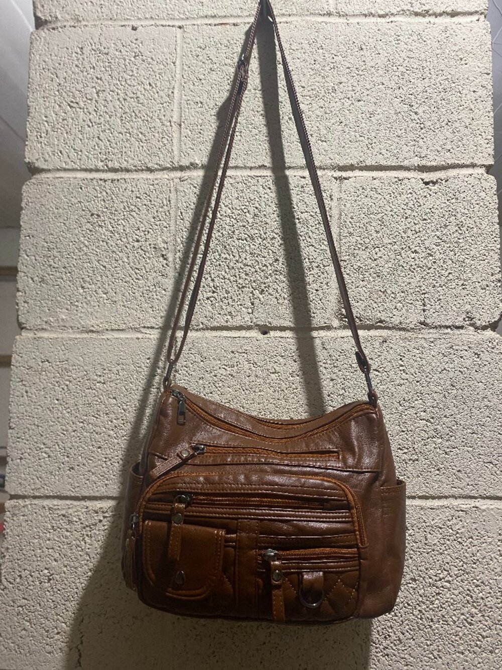 brown crossbody bag